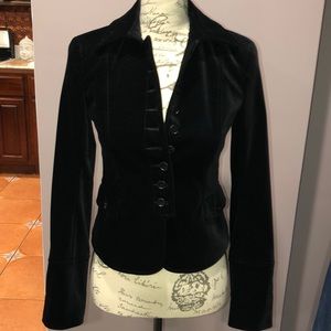 NWOT Theory velvet jacket size 2